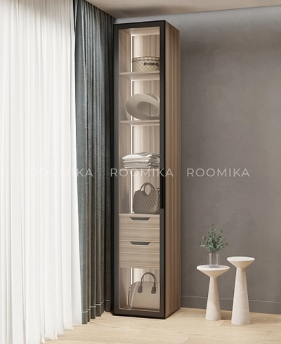 Шкаф со встроенными ящиками, с подсветкой R221.2