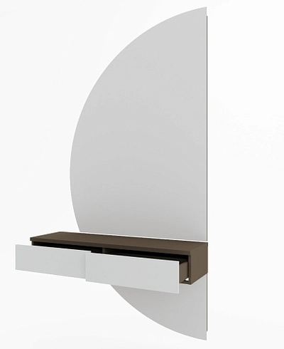 Зеркало с подвесным столиком Лацио 17