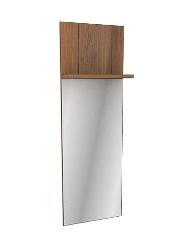 Панель зеркало с полкой L150