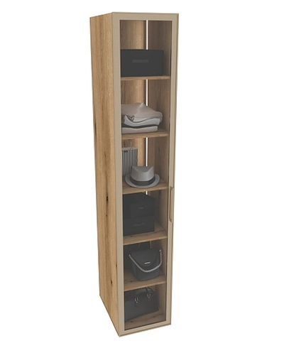 Шкаф для спальни с полками с подсветкой R220.60-4.1