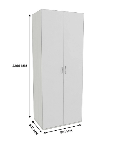 Шкаф 2 дверный P210
