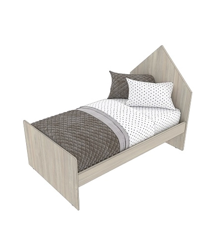 Кровать односпальная L901.6, 80x160