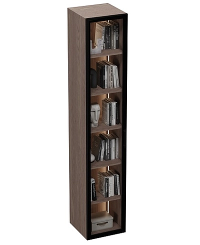 Шкаф со стеклянными фасадом с подсветкой R220.2