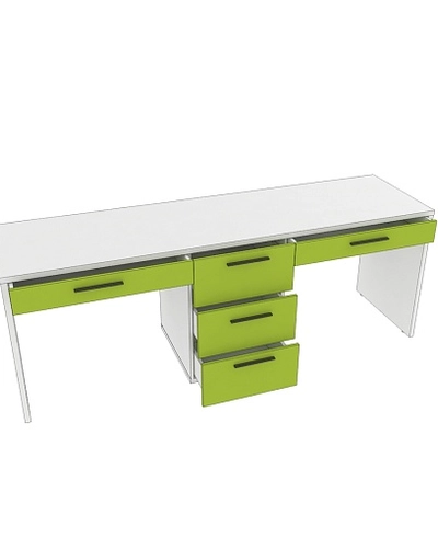Cтол прямой на 2 рабочих места L718.2