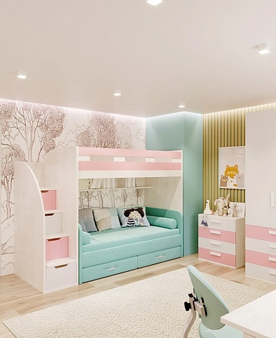 Комод 4 ящика, шириной 704мм E774