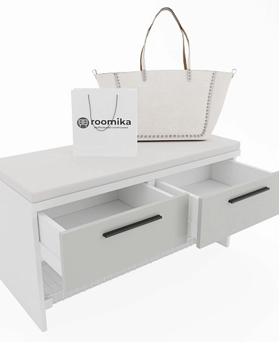 Тумба с 2 ящ. и полкой для обуви L462