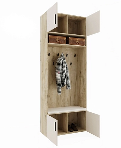 Секция с верхними и нижними полками L410.40