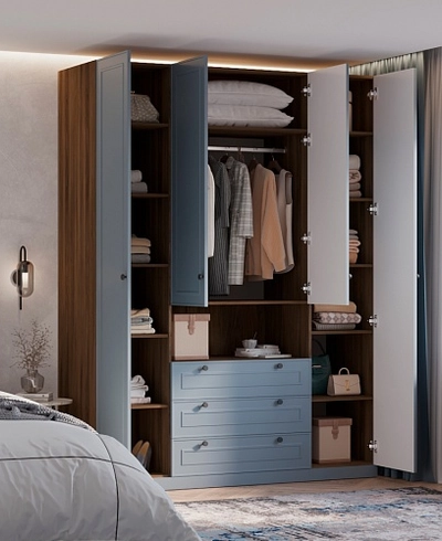 Шкаф четырехдверный для одежды A205.60