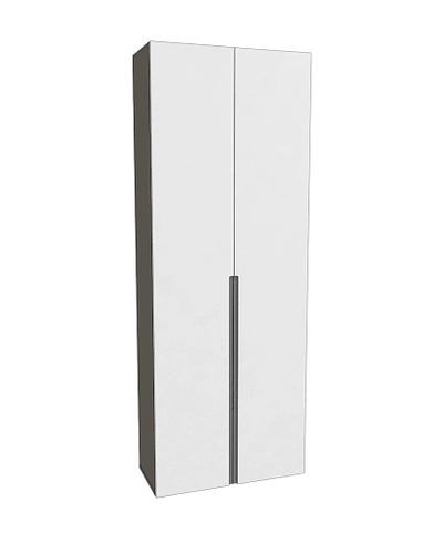 Шкаф двустворчатый, фасады в эмали LE-210.40-4