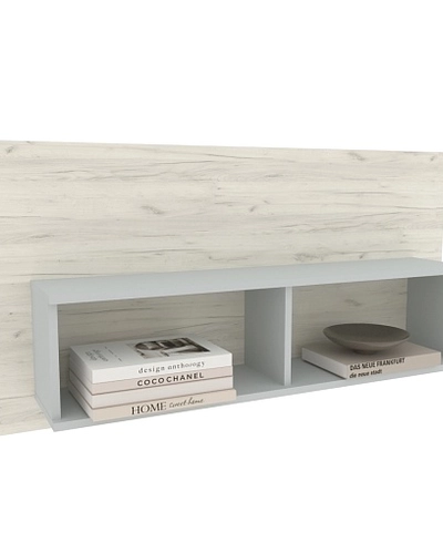 Полка навесная с задней панелью R128.2