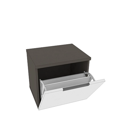 Тумба для обуви, фасады в эмали LE-872