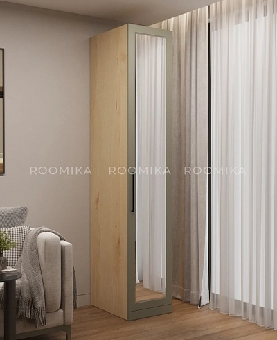 Шкаф одноверный для одежды  с зеркалом A220.60-4Z