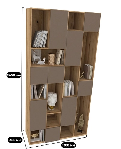 Шкаф-стеллаж с фасадами R202