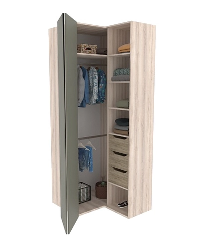 Шкаф угловой L208 L/R