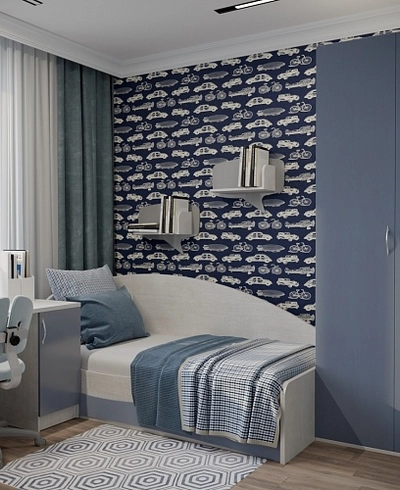 Кровать односпальная P901 с подъемным механизмом, 90x190