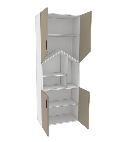 Шкаф-пенал L216.16