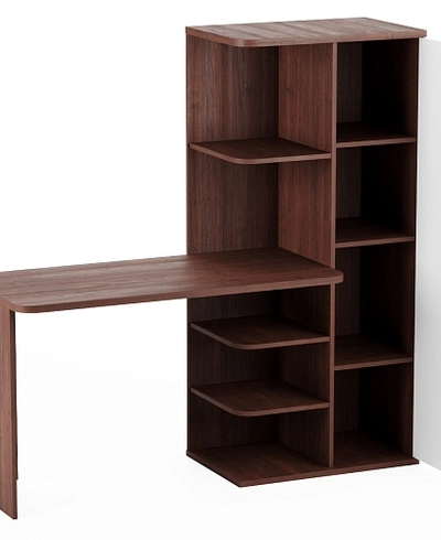 Рабочий стол со встроенным стеллажом HOF423