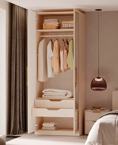 Шкаф двухдверный с зеркалом А210.60-3Z