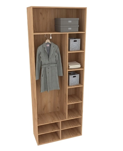 Шкаф для прихожей, фасады в эмали LE422