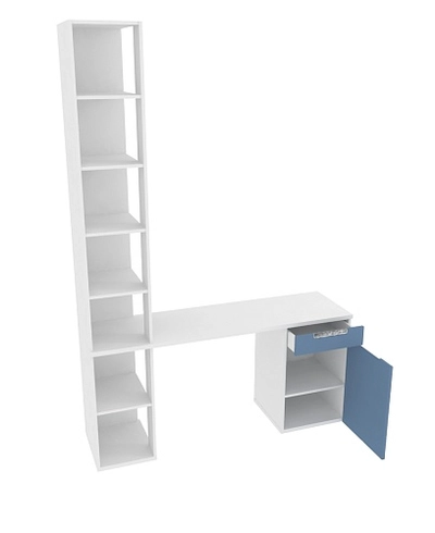 Стол-стеллаж, фасады в эмали LE403.44 L/R