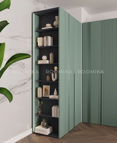 Шкафная группа Лацио фрезерованные фасады в эмали 30