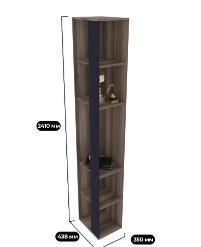 Стеллаж книжный L236