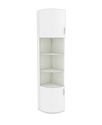 Шкаф завершающий узкий  с нишей P233.2 L/R