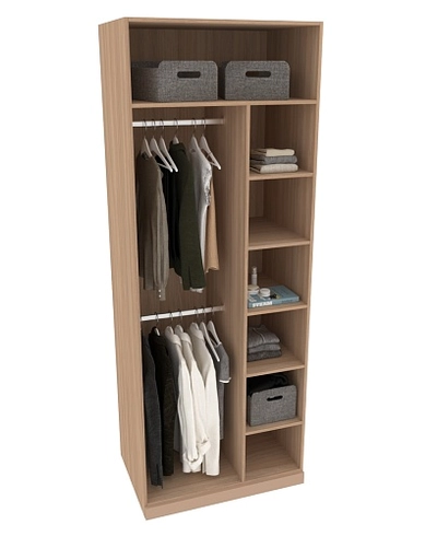 Шкаф двухдверный с перемычкой А210.60-4P