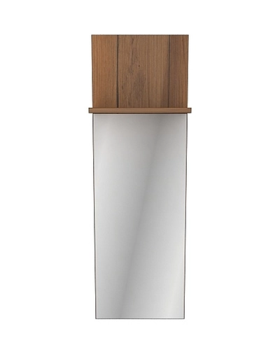 Панель зеркало с полкой L150