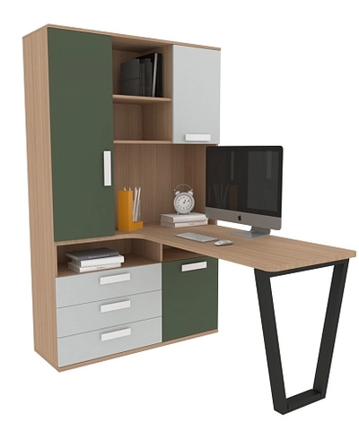 Шкаф со встроенным столом шириной 1154мм E407 L/R