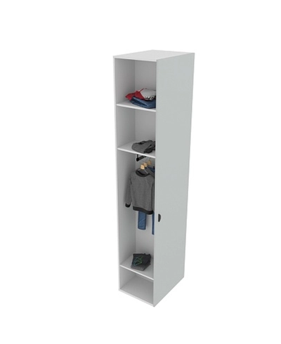 Стеллаж завершающий угловой L242.1-44