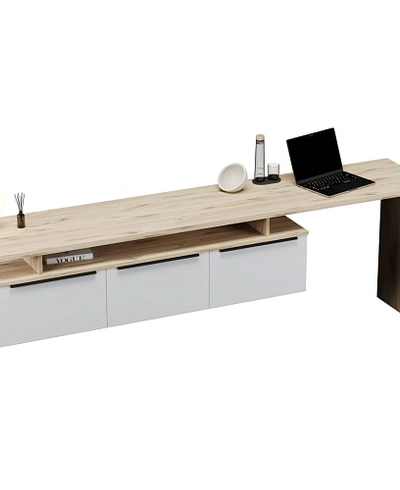 Тумба ТВ со столом R500.2 L/R