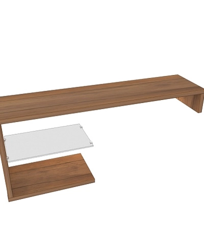 Приставка L112 к тумбе L501, L503, L505 с подсветкой L/R