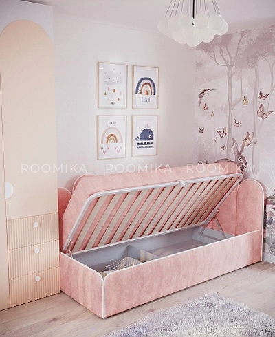 Лацио детская фасады в эмали с фрезеровкой 22