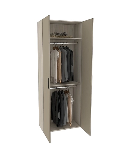 Шкаф двухдверный узкий L210.44-1