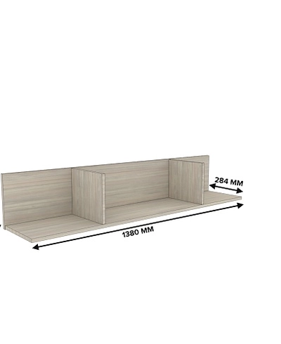 Полка над столом L317