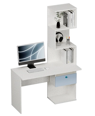 Рабочий стол со встроенным стеллажом HOF420