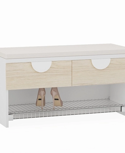 Тумба с 2 ящ. и полкой для обуви L462