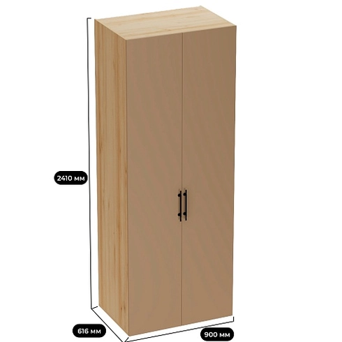 Шкаф двустворчатый L210.60-3