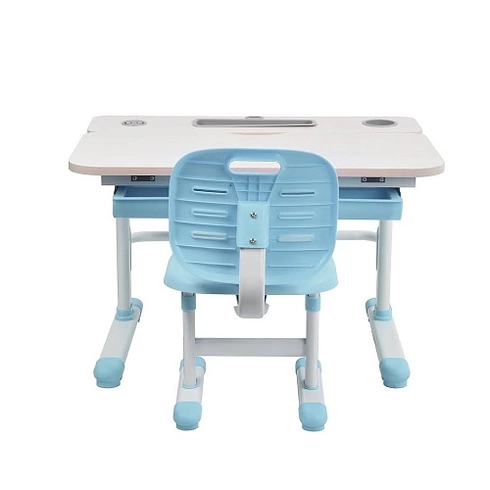 Комплект парта + стул Littonia Blue-w + лампа