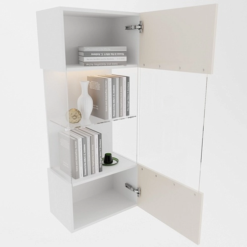 Шкаф навесной с подсветкой L350