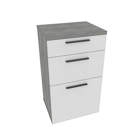 Тумба узкая 2 ящика LG-875