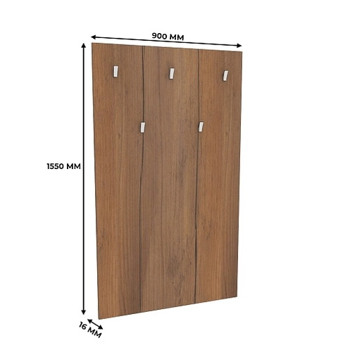 Панель широкая с крючками L177.1