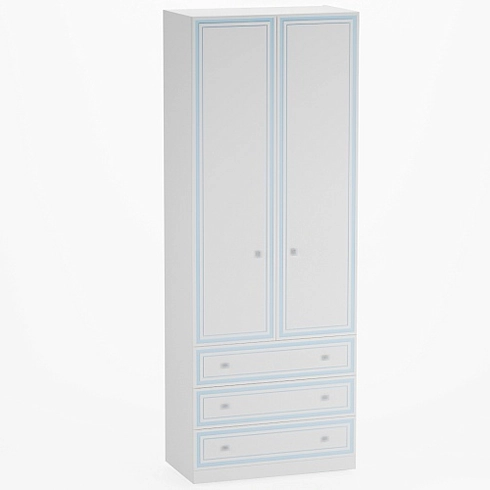 Шкаф двухдверный с ящиками А213