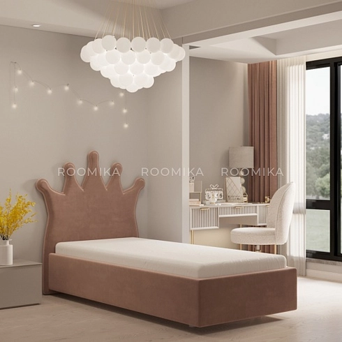 Кровать односпальная мягкая КВИН с подъемным механизмом