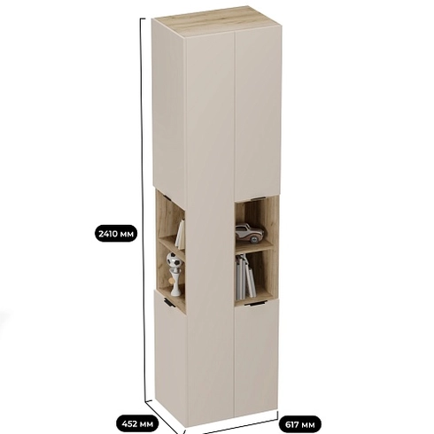 Шкаф-стеллаж завершающий LG219.1 L/R