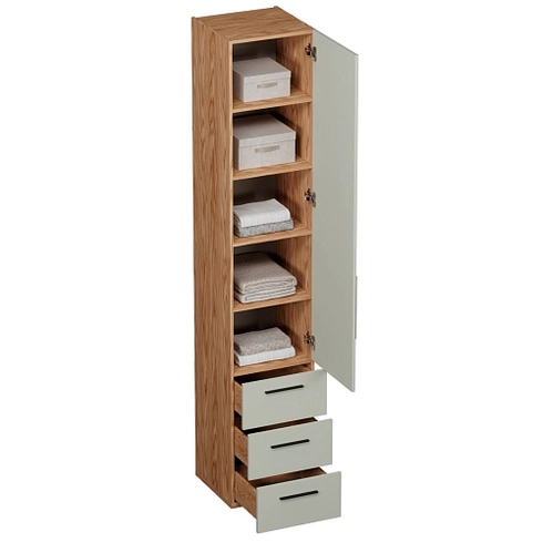 Шкаф однодверный с ящиками L223