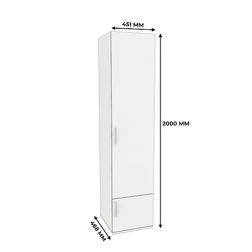 Шкаф с полками P222