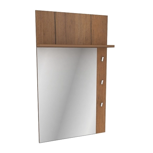 Панель зеркало с полкой и крючками L190 L/R