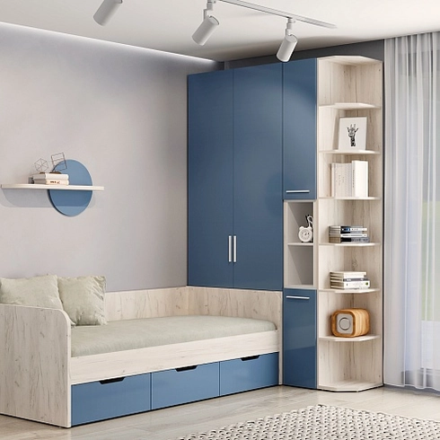 Шкаф двухдверный с фальш-панелью LG212.4-90